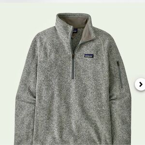 Patagonia Better Sweater Gray Quarter Zip